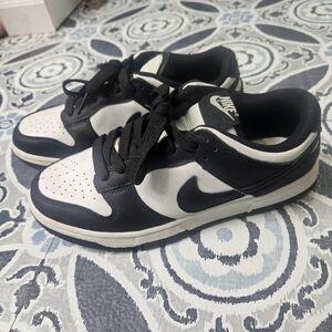 Nike Pands Black and White Dunk Low Sneakers